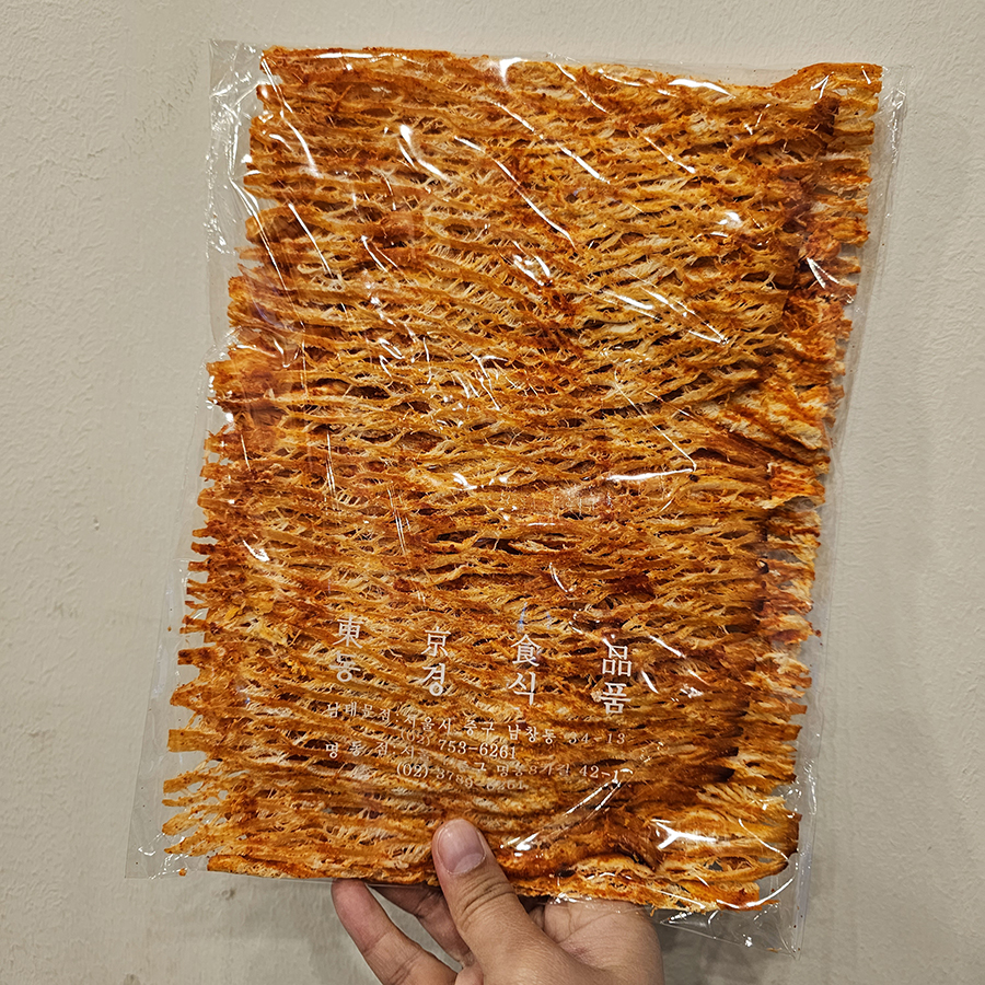辣味魷魚片 250g