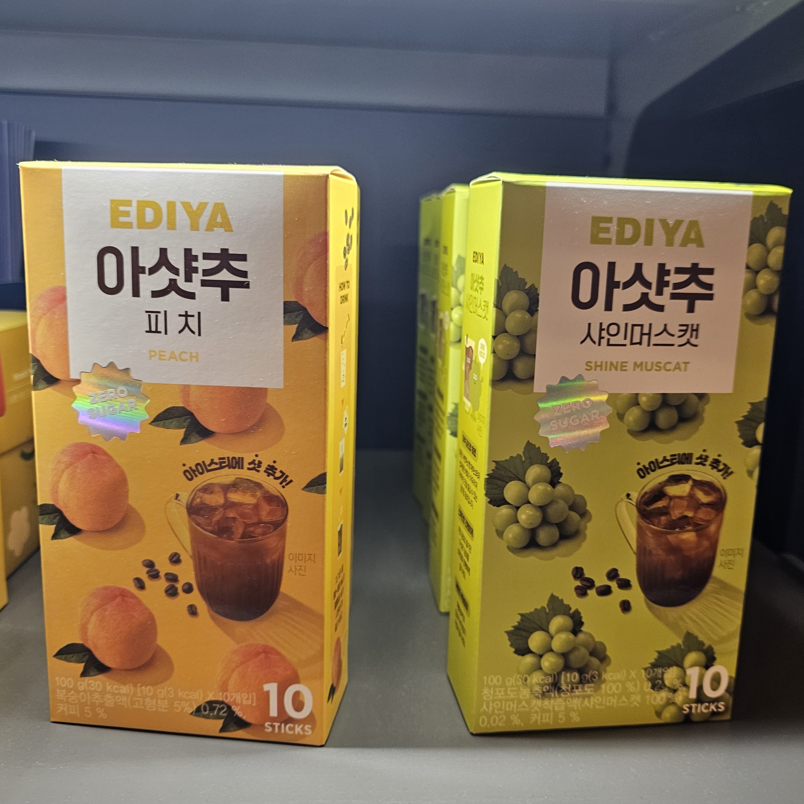 Ediya Coffee無糖葡萄/香桃茶美式咖啡