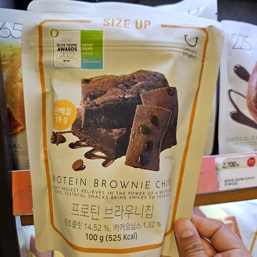 Olive Young布朗尼片 100g