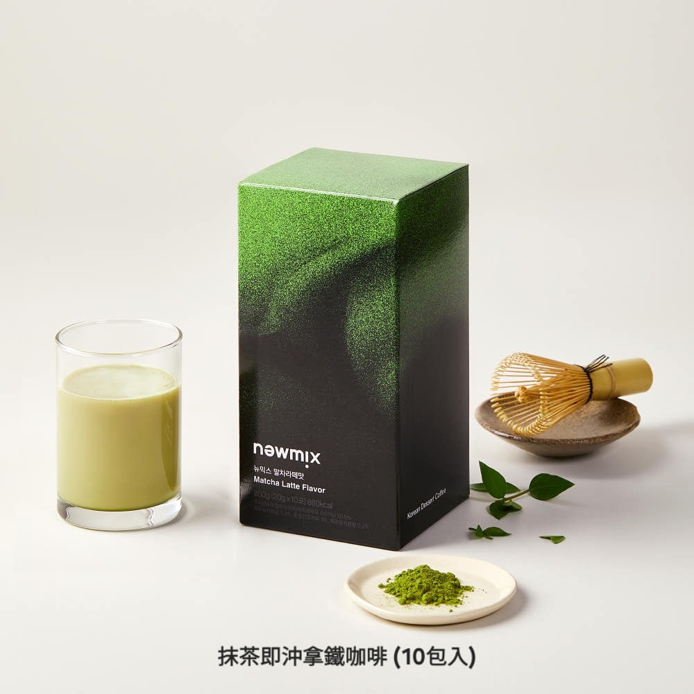 NEWMIX Coffee抹茶即沖拿鐵咖啡(10包入)