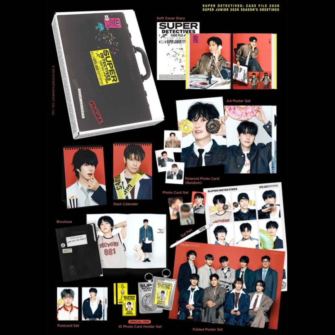 SGSuper Junior Seasons Greetings 2026