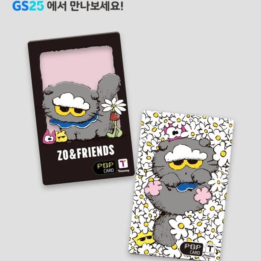 Zoa and Friends 韓國交通卡