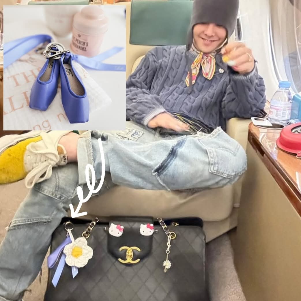 (GD同款)Ballerina leh 芭蕾舞鞋鎖匙扣