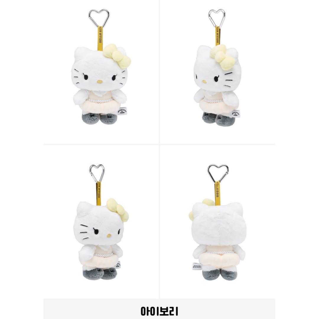 HELLO KITTY x JISOO(BLACKPINK) - 公仔掛飾