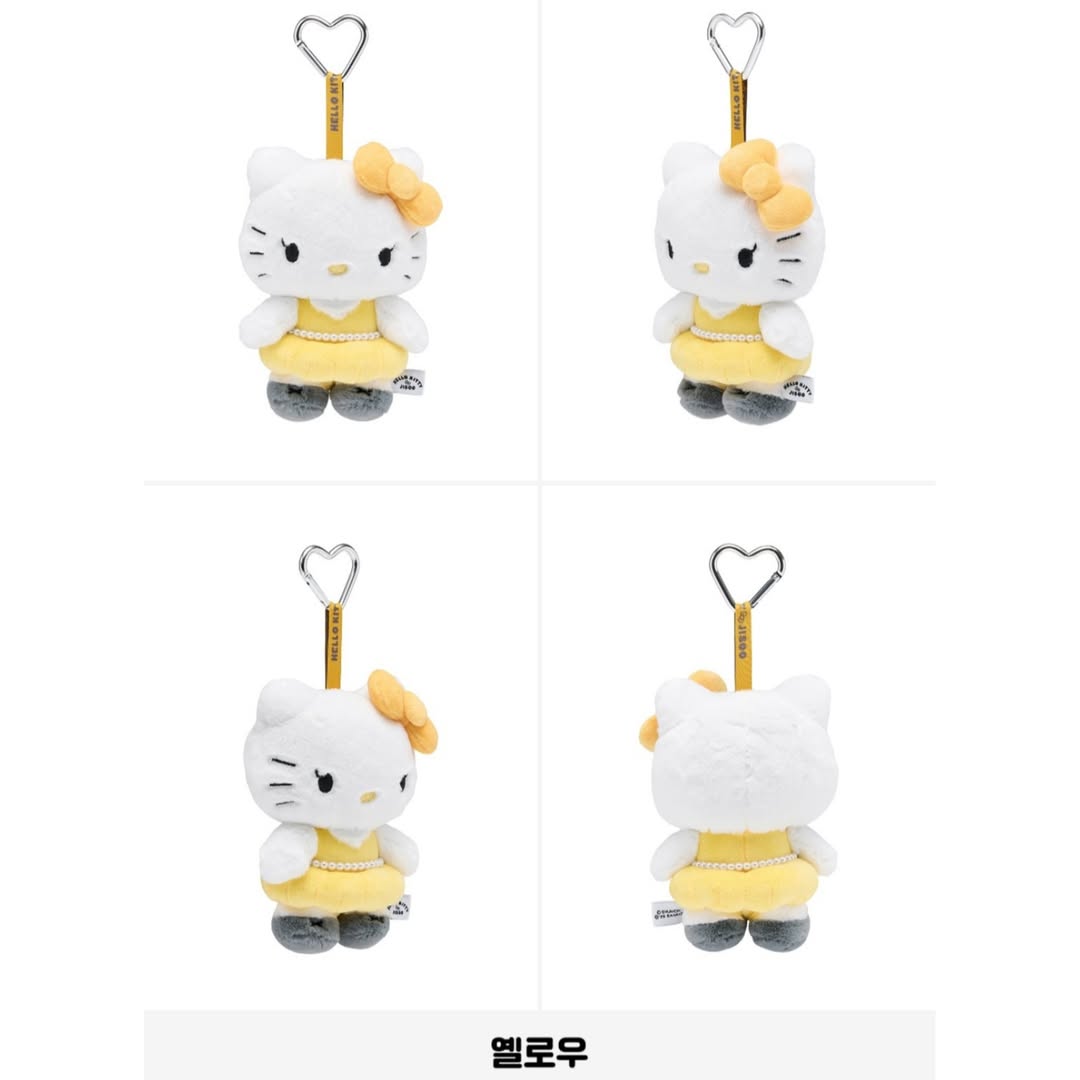 HELLO KITTY x JISOO(BLACKPINK) - 公仔掛飾