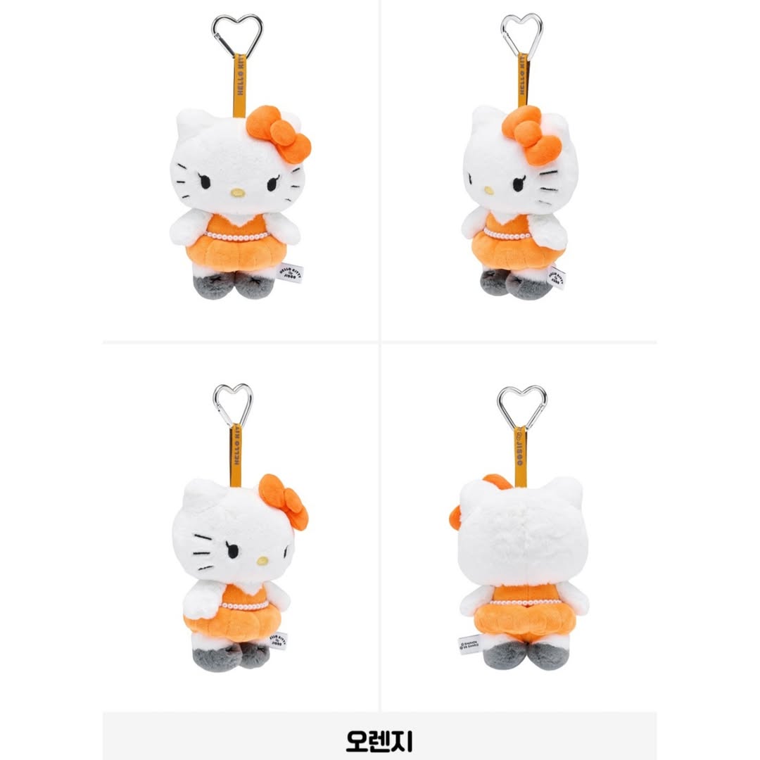 HELLO KITTY x JISOO(BLACKPINK) - 公仔掛飾
