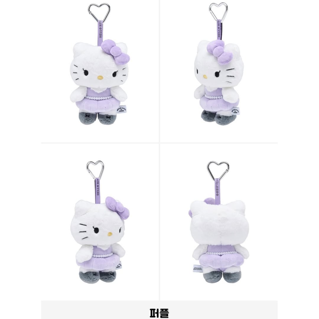 HELLO KITTY x JISOO(BLACKPINK) - 公仔掛飾