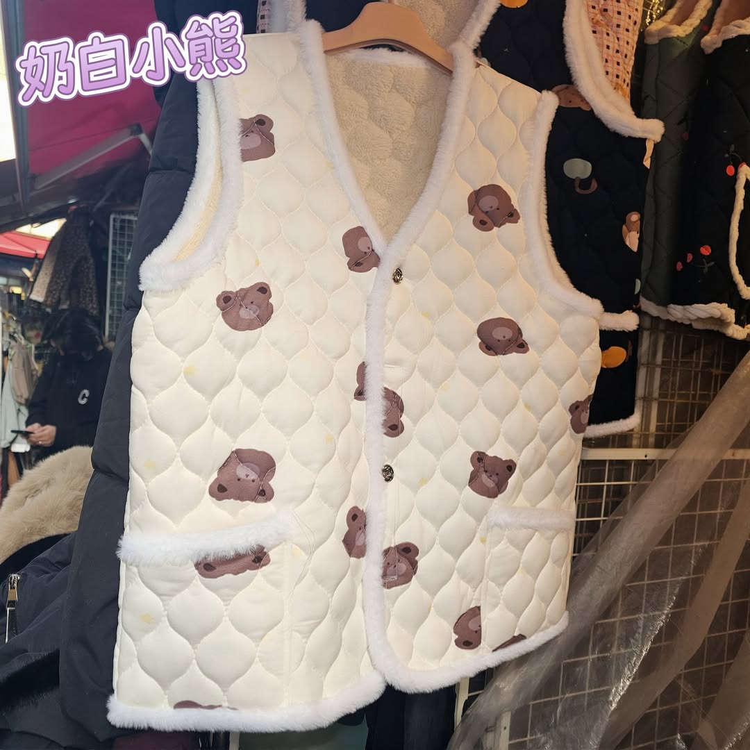 韓國國民熊熊/櫻桃阿婆背心