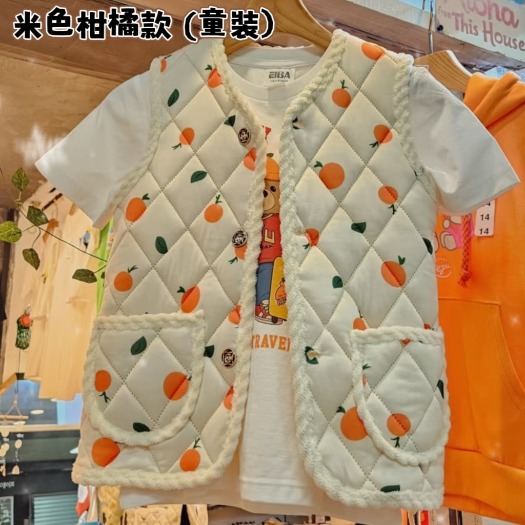 濟州島限定！韓國國民柑橘石頭爺爺背心