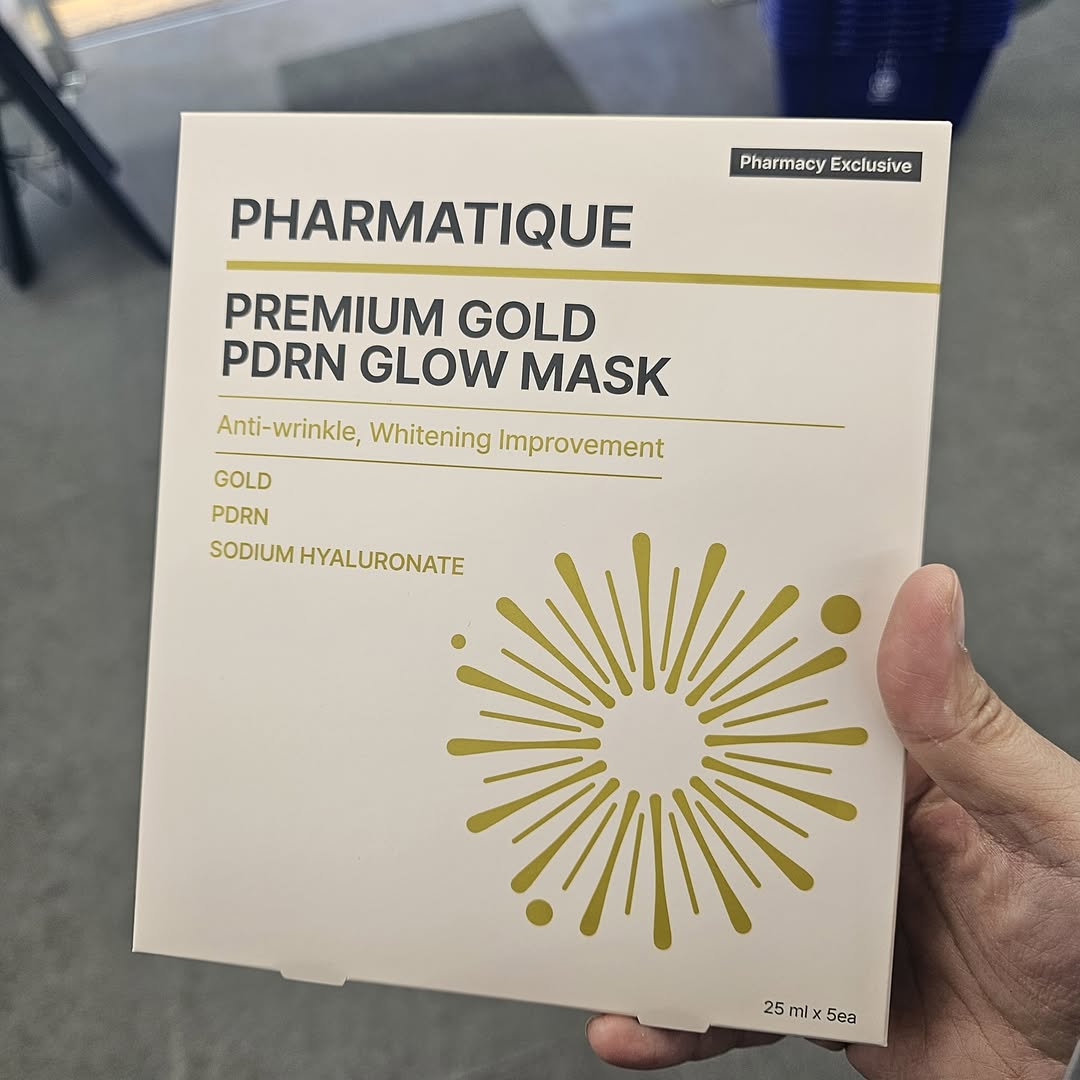 PHARMATIQUE PDRN 黃金/紅蔘玻尿酸面膜 (6張入)