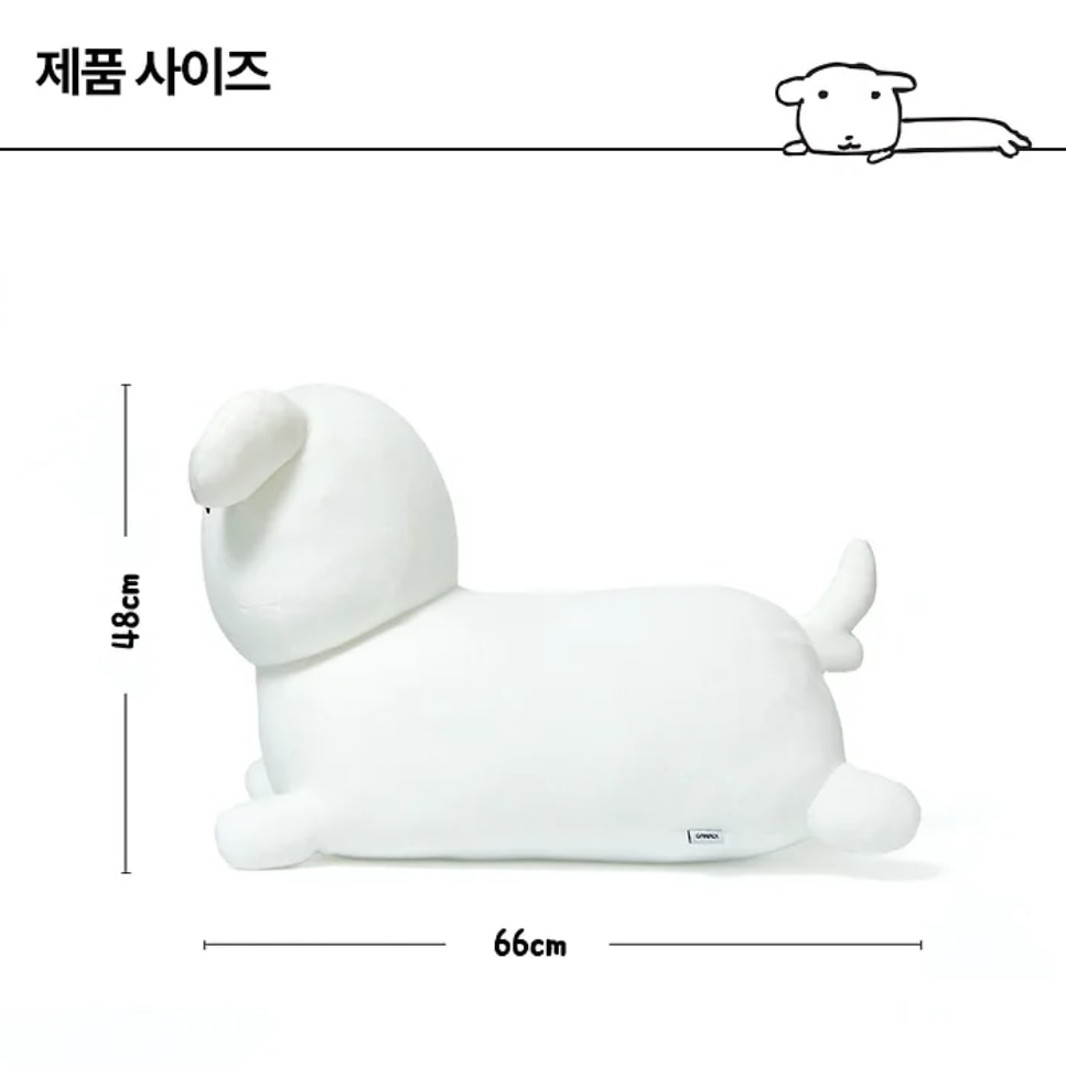 GANADI 巨大麻糬公仔