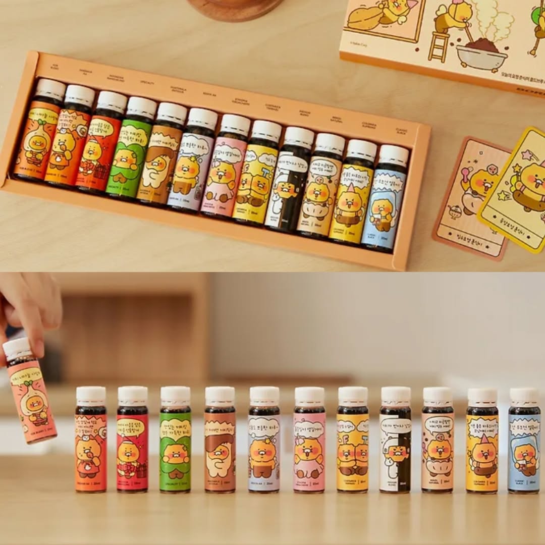 KakaoFriends春植 今日小精靈 冷萃咖啡禮盒 12入