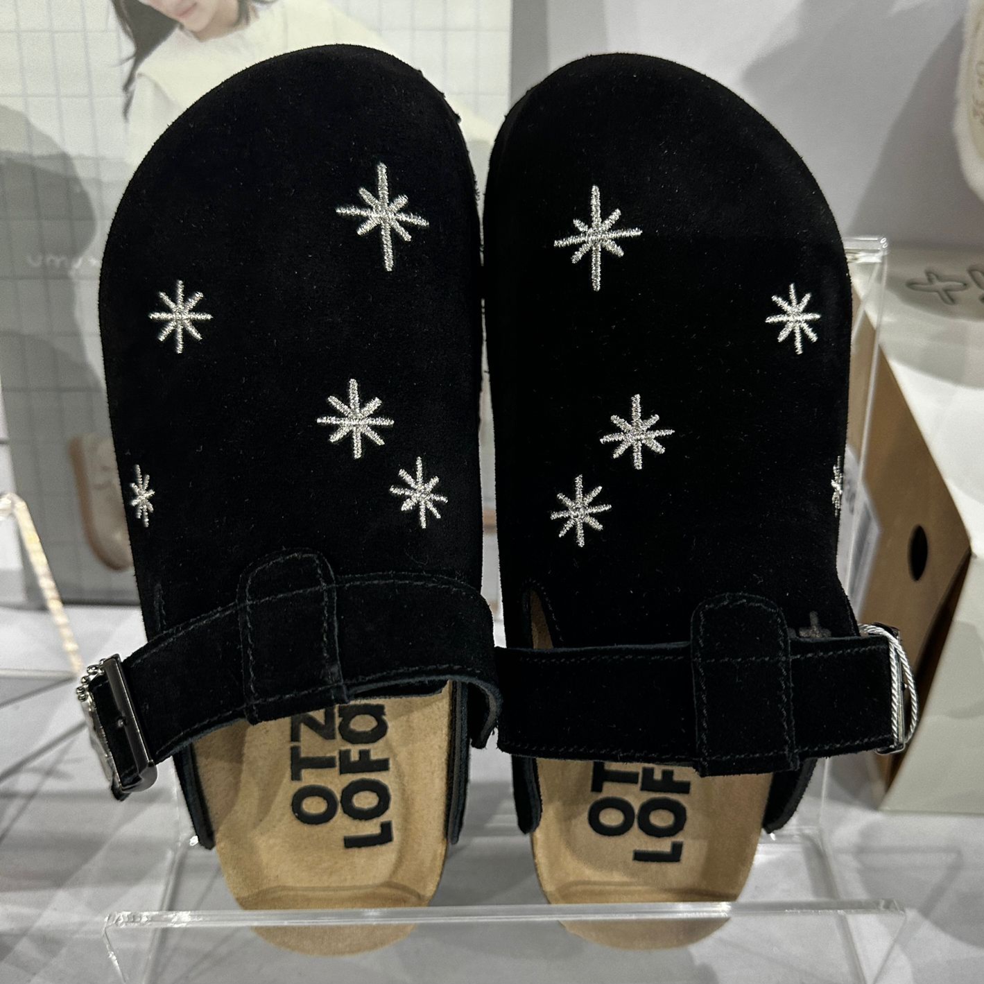 OTZ × LOFA SEOUL 星星麂皮兩穿厚底涼鞋