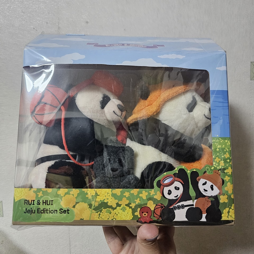 愛寶樂園濟州島輝寶睿寶公仔組