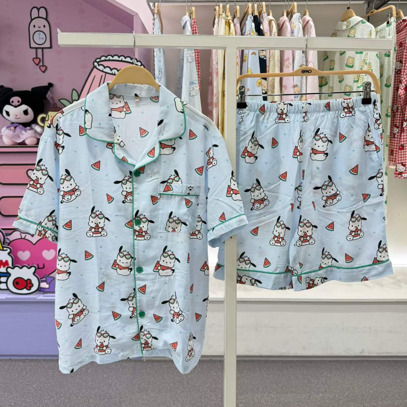 SPAO x 三麗鷗(Sanrio) - 短袖睡衣