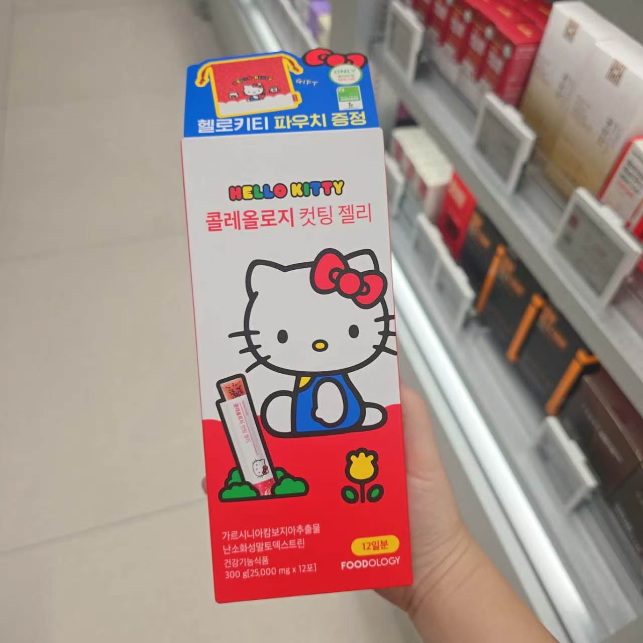 FOODOLOGY x Hello Kitty 聯名膠原蛋白果凍條