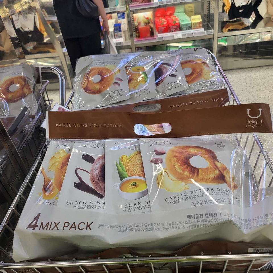 OliveYoungBagelPretzelBakeryChips