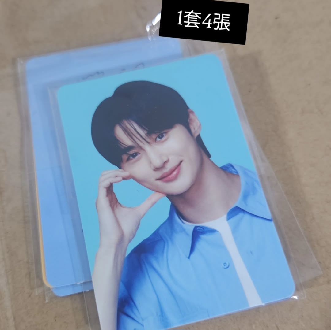 Ediya Coffee邊佑錫 特典小卡組1.0 (1套4張)