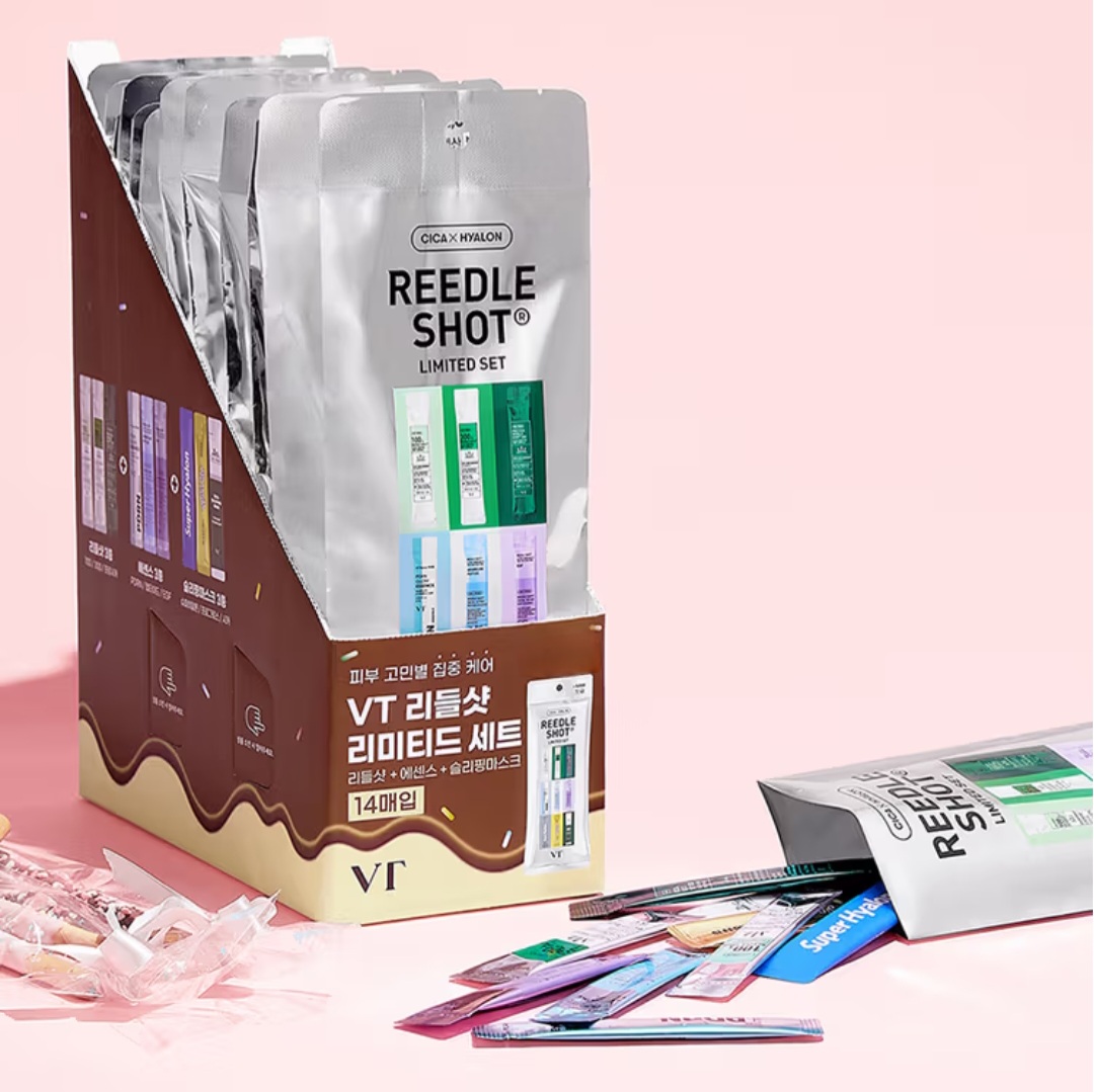 DAISO美妝VT 針劑精華/睡眠面膜 限量綜合套裝