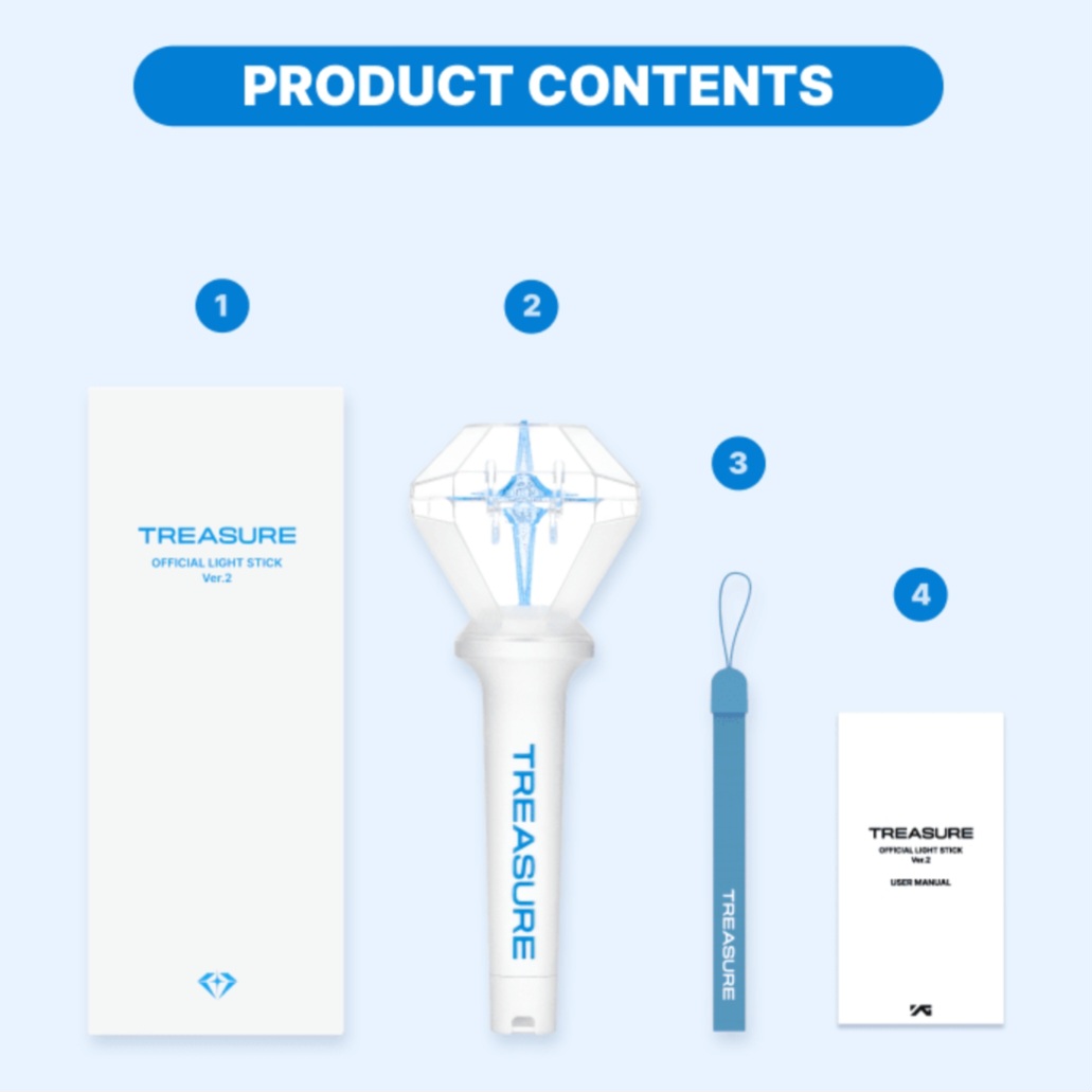 TREASURE 官方第2代手燈Ver.2