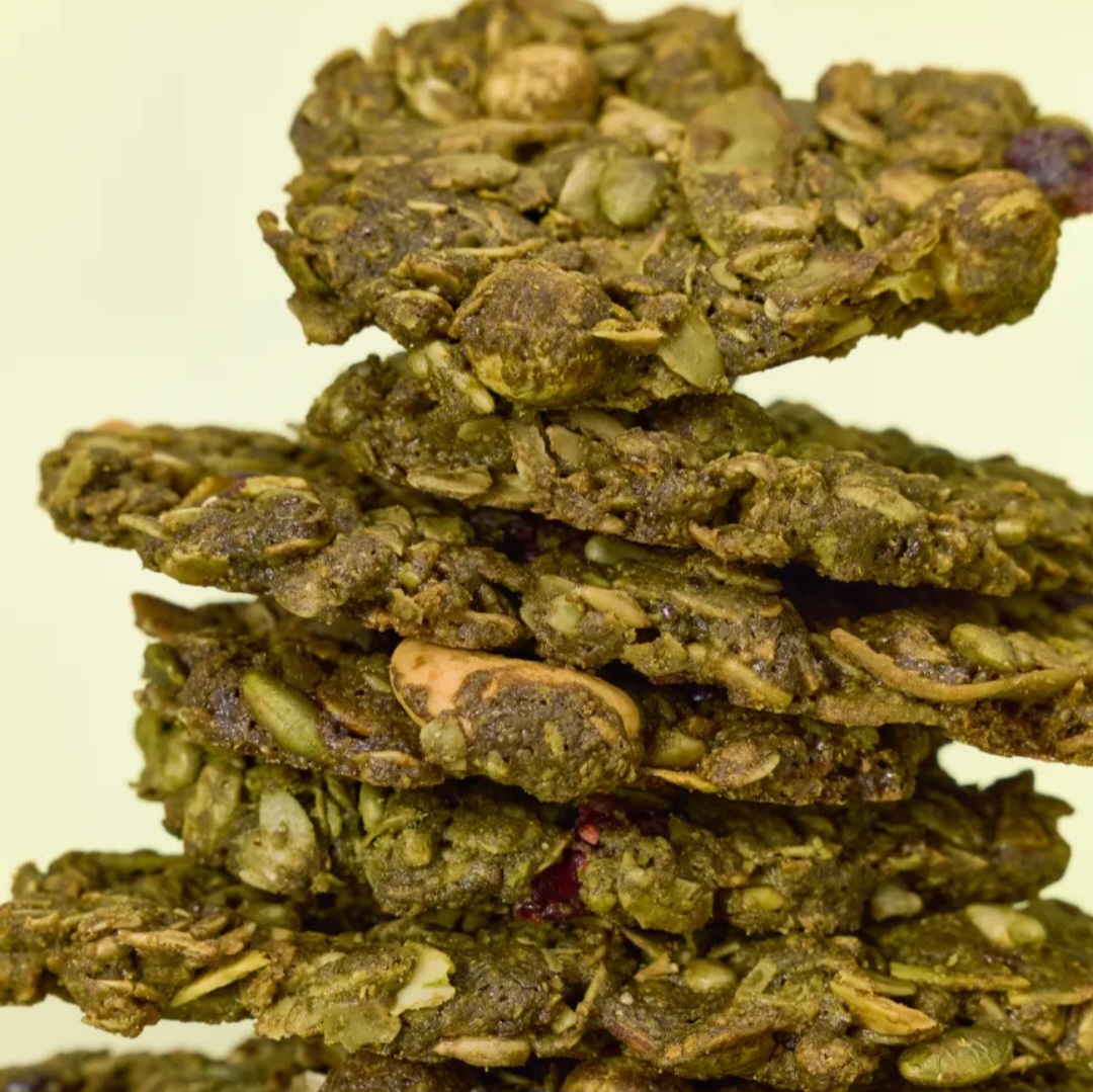 綠茶燕麥曲奇餅乾