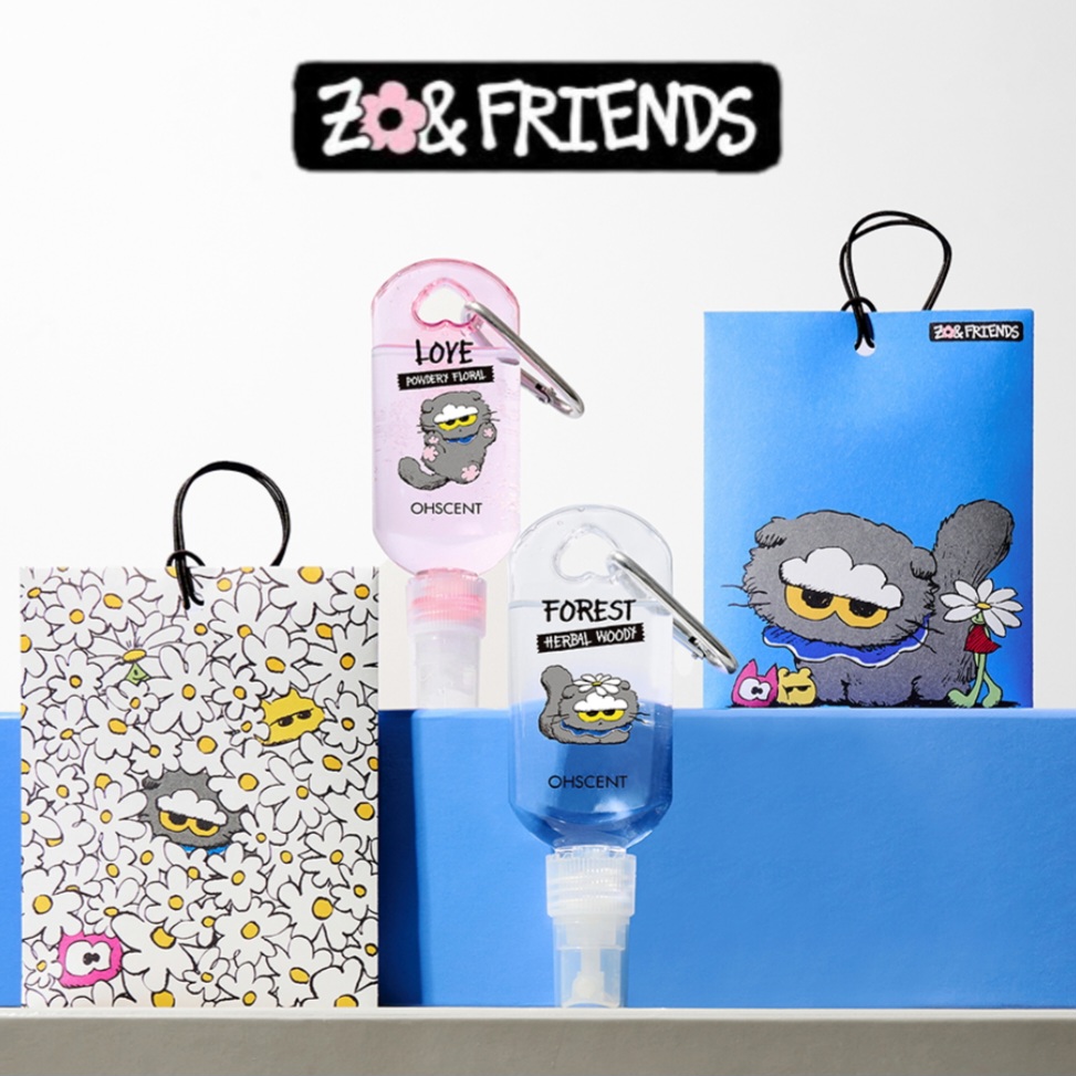 Olive YoungZO & FRIENDS x OHSCENT 香水聯名