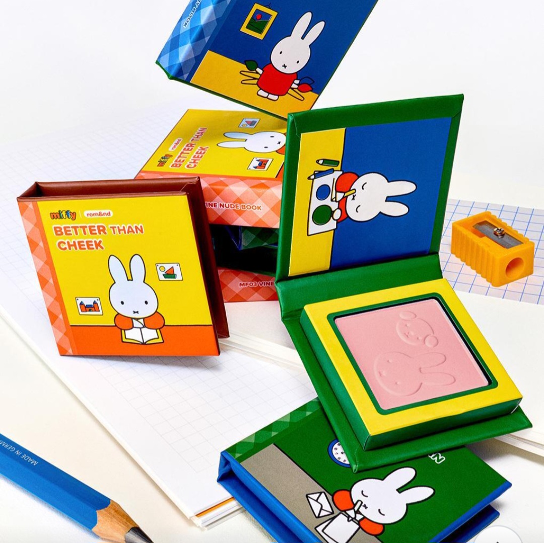 Miffy 米菲 x Romand 文具化妝品系列