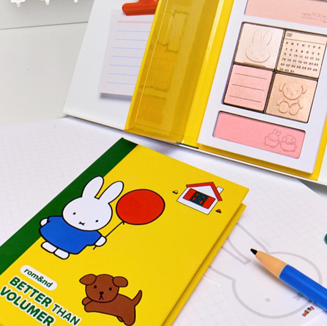 Miffy 米菲 x Romand 文具化妝品系列