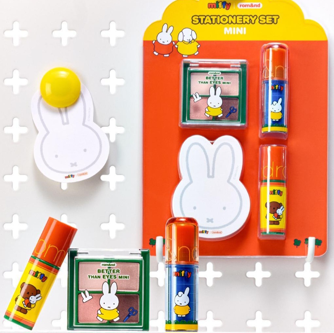 Miffy 米菲 x Romand 文具化妝品系列