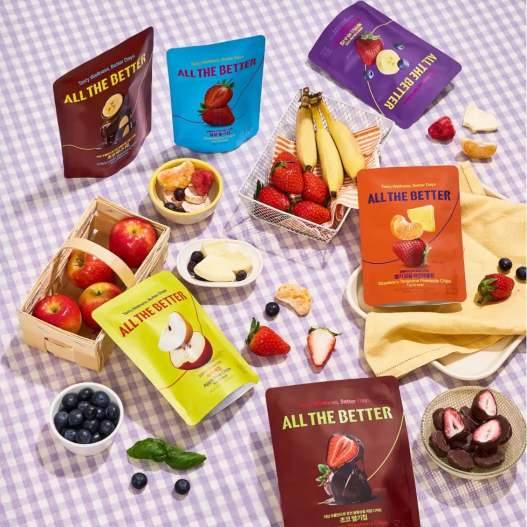 Olive YoungALL THE BETTER 水果乾系列