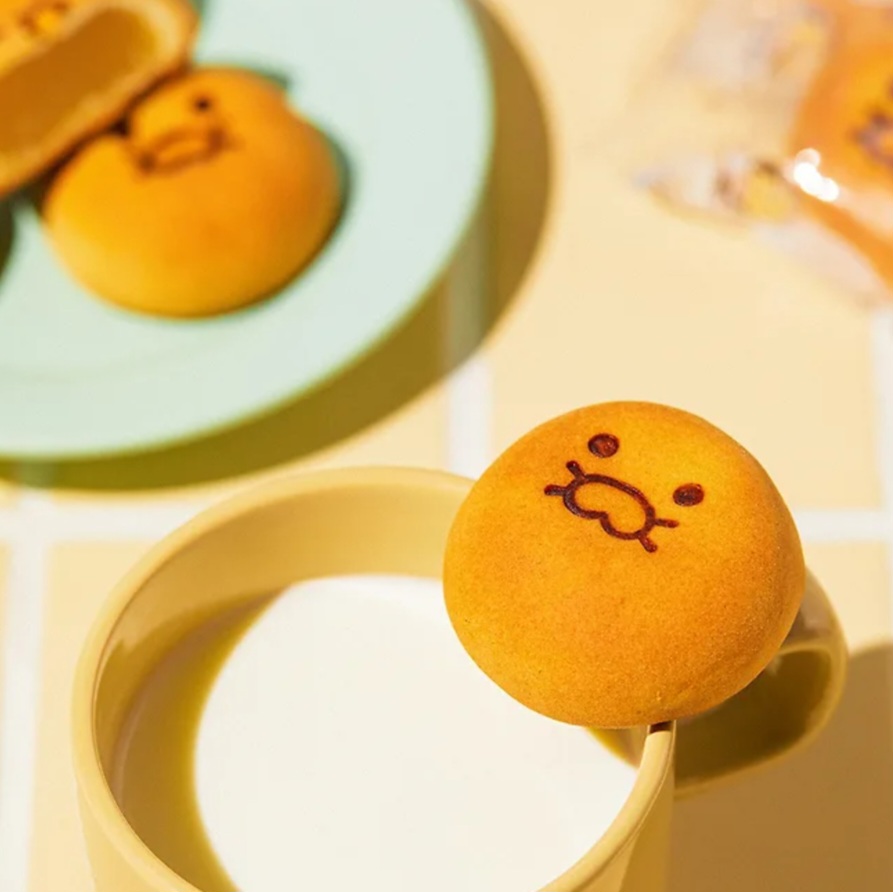 春植牛奶餡甜麵包 (10個入)