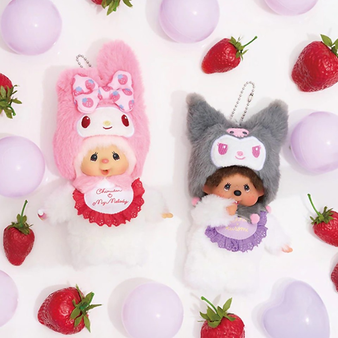 蒙奇奇 Moncchichi × 三麗鷗 20周年限定公仔鑰匙圈